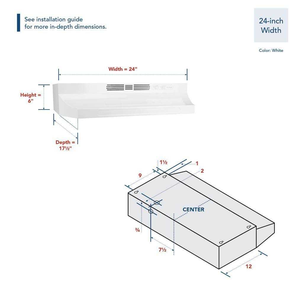 Nutone RL6200 30in Range Hood