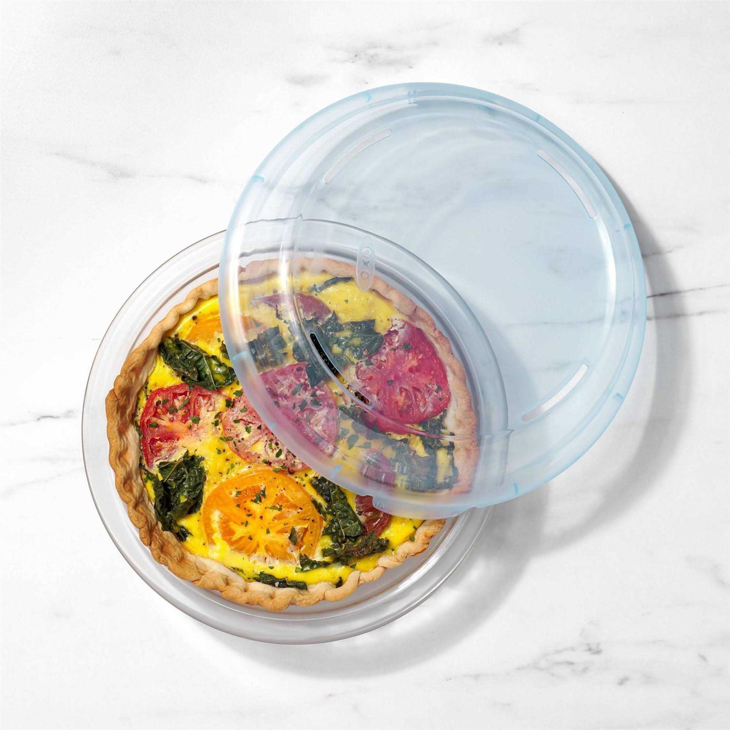 Oxo Glass Pie Plate with Lid