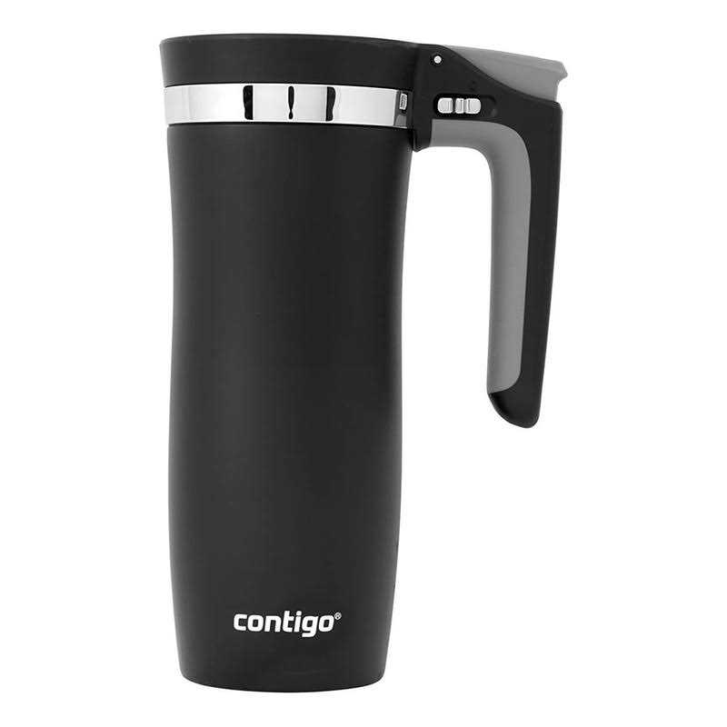 Contigo Autoseal Handled Vacuum-Insulated Stainless Steel Travel Mug with Easy-Clean Lid