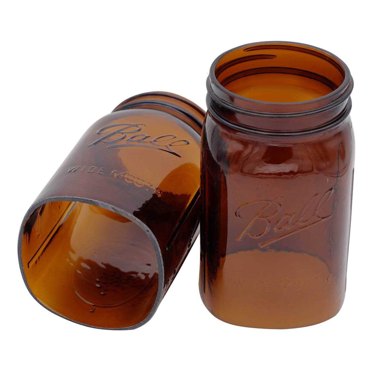 Mason Jar Lifestyle Open Bottom Mason Jar Glass Shade with 1-5/8-Inch Fitter Opening Lighting Lid