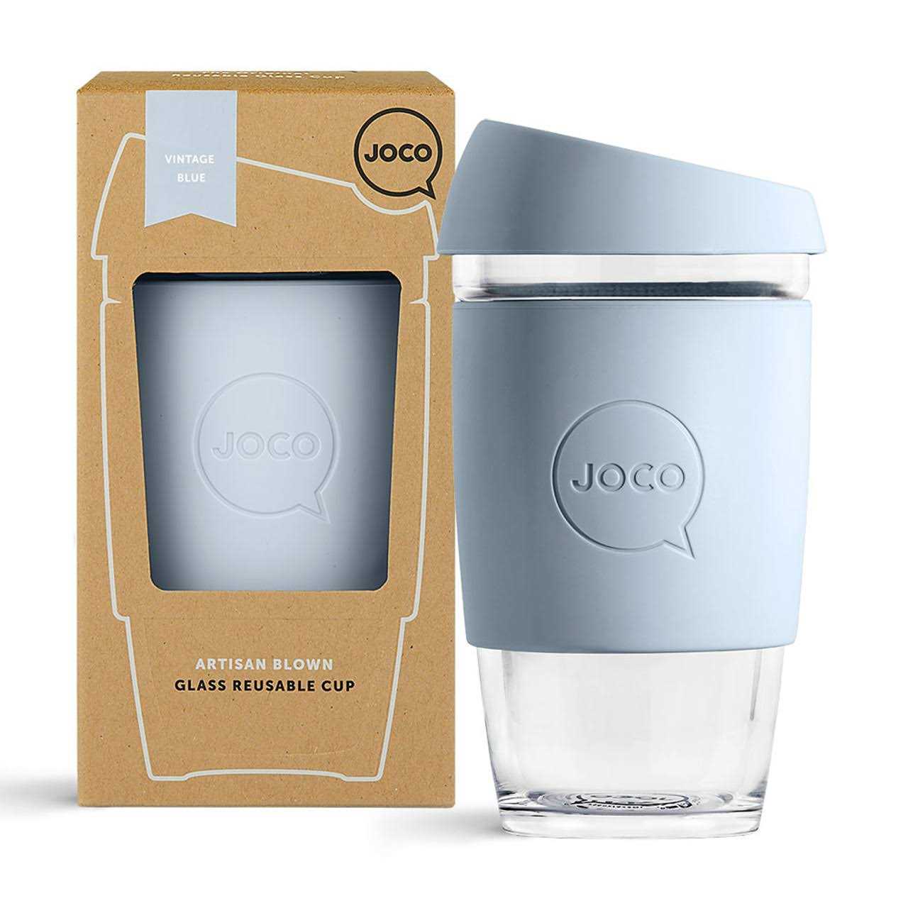 JOCO Glass Reusable Coffee Cup