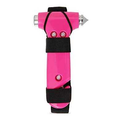 Super-cute Emergency Escape Hammer and Seatbelt Cutter