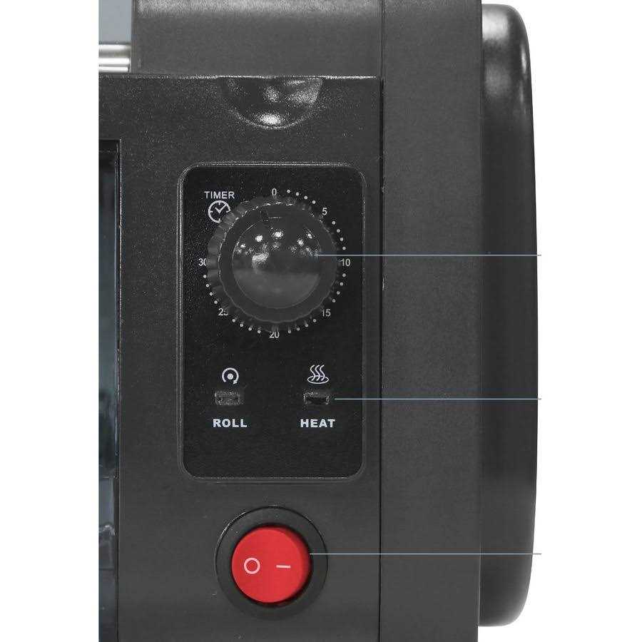 Elite Cuisine Hot Dog Roller / Toaster Oven