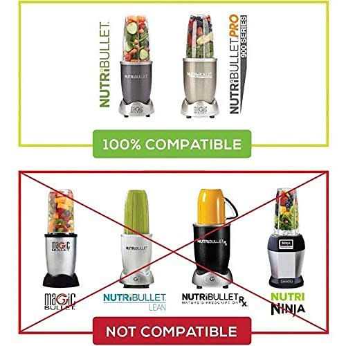 Nutribullet Set Of 3 Gaskets With Lip, Fits Nutribullet Blenders 600w And Pro 900w Series