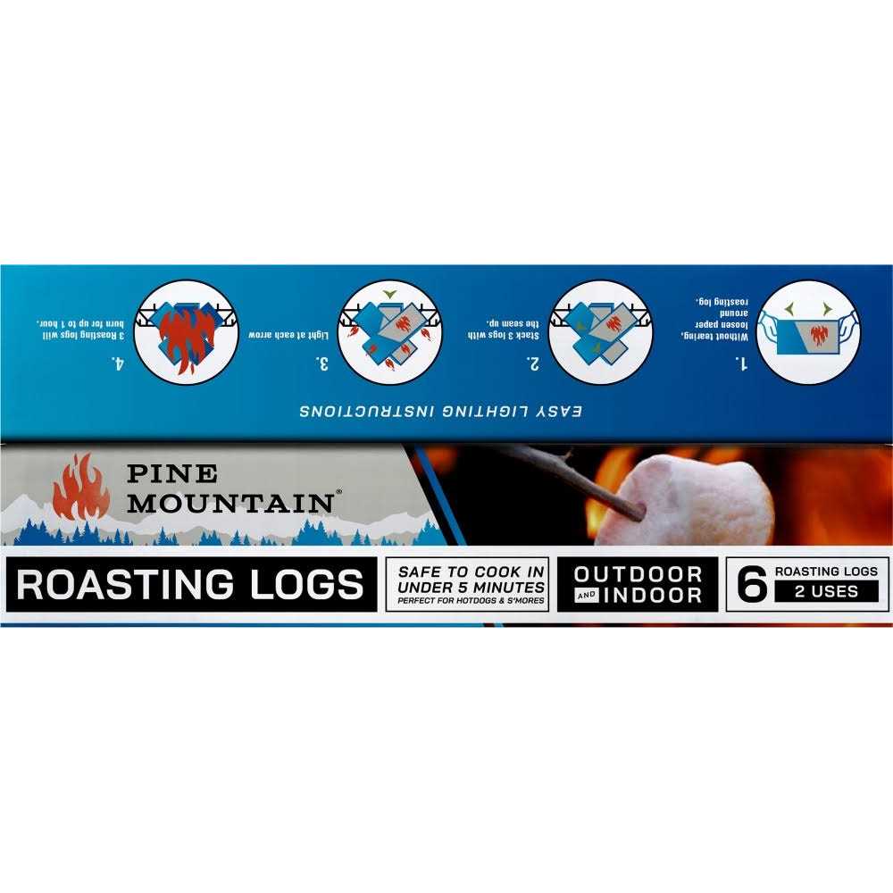 Pine Mountain Roasting Logs