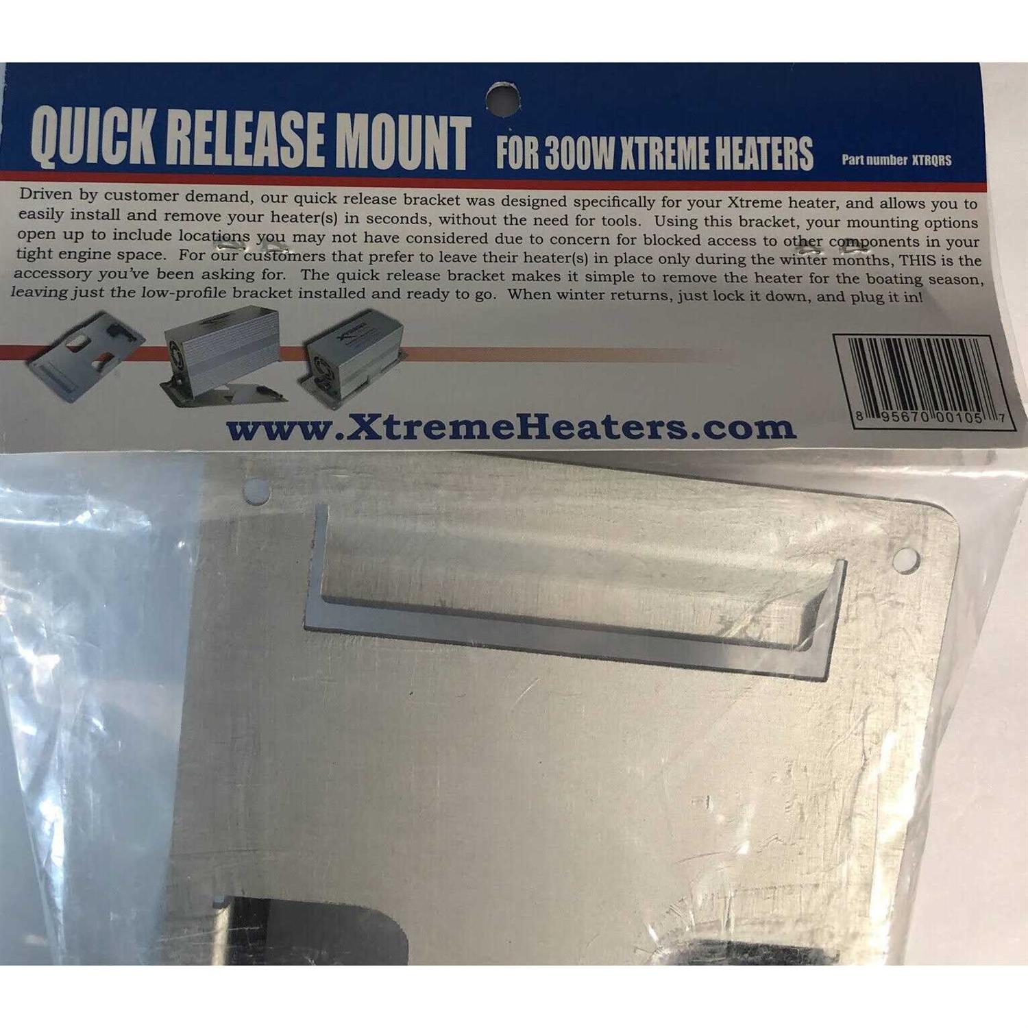 Xtreme Heaters Quick Release Bracket f/300W Heater XTRQRS