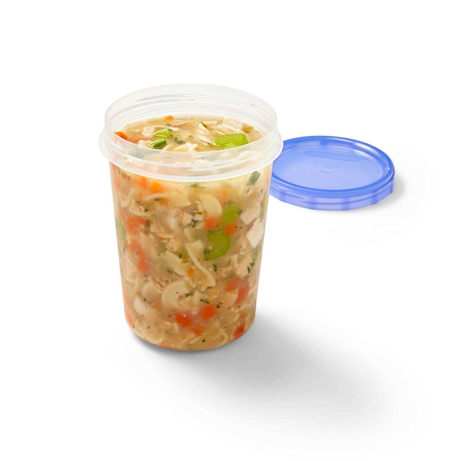 up & up Twist and Store Large Round Food Storage Container