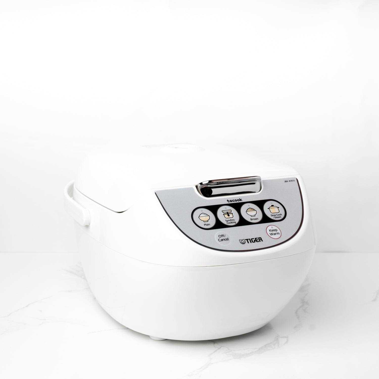 Tiger JBV-A10U 5.5-Cup Micom Rice Cooker with Food Steamer Basket