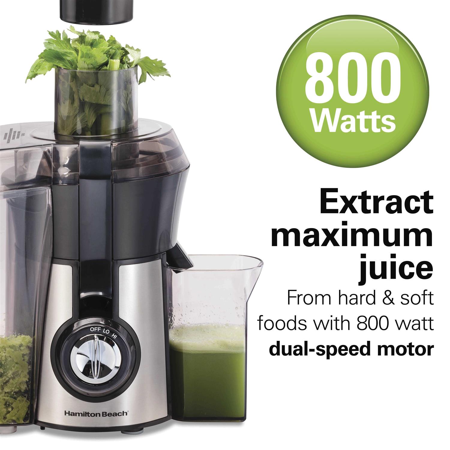 Hamilton Beach Easy Clean Juice Extractor