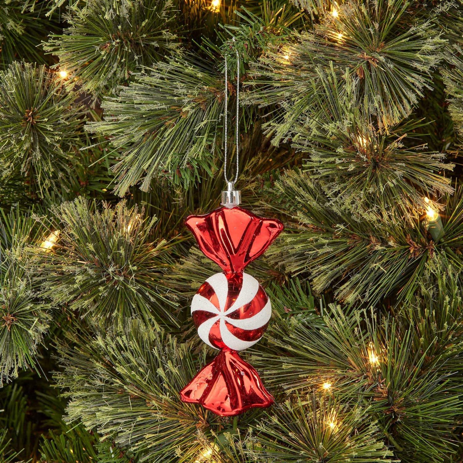 Wondershop Peppermint Candy Christmas Tree Ornament Red/White