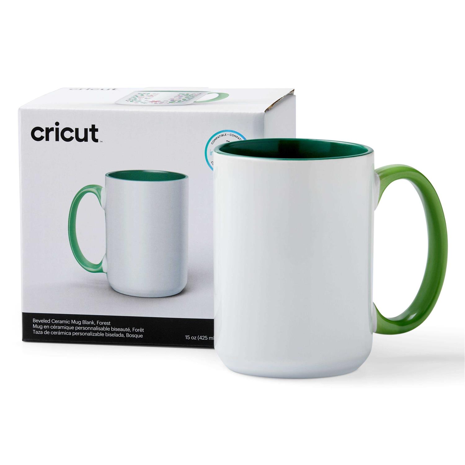 Cricut Beveled Ceramic Blank Mug