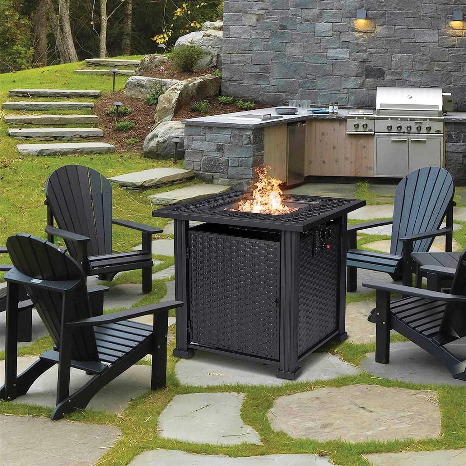 Singlyfire Gas Fire Pit Table