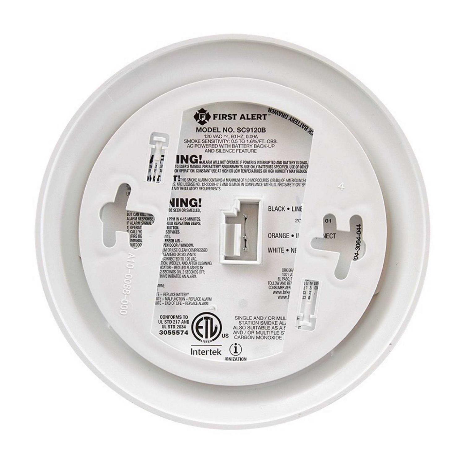 First Alert Smoke & Carbon Monoxide Alarm