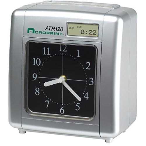 Acroprint Model 150 Analog Automatic Print Time Clock