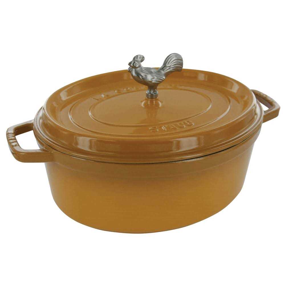 Staub Cast Iron 5.75 Coq au Vin Cocotte