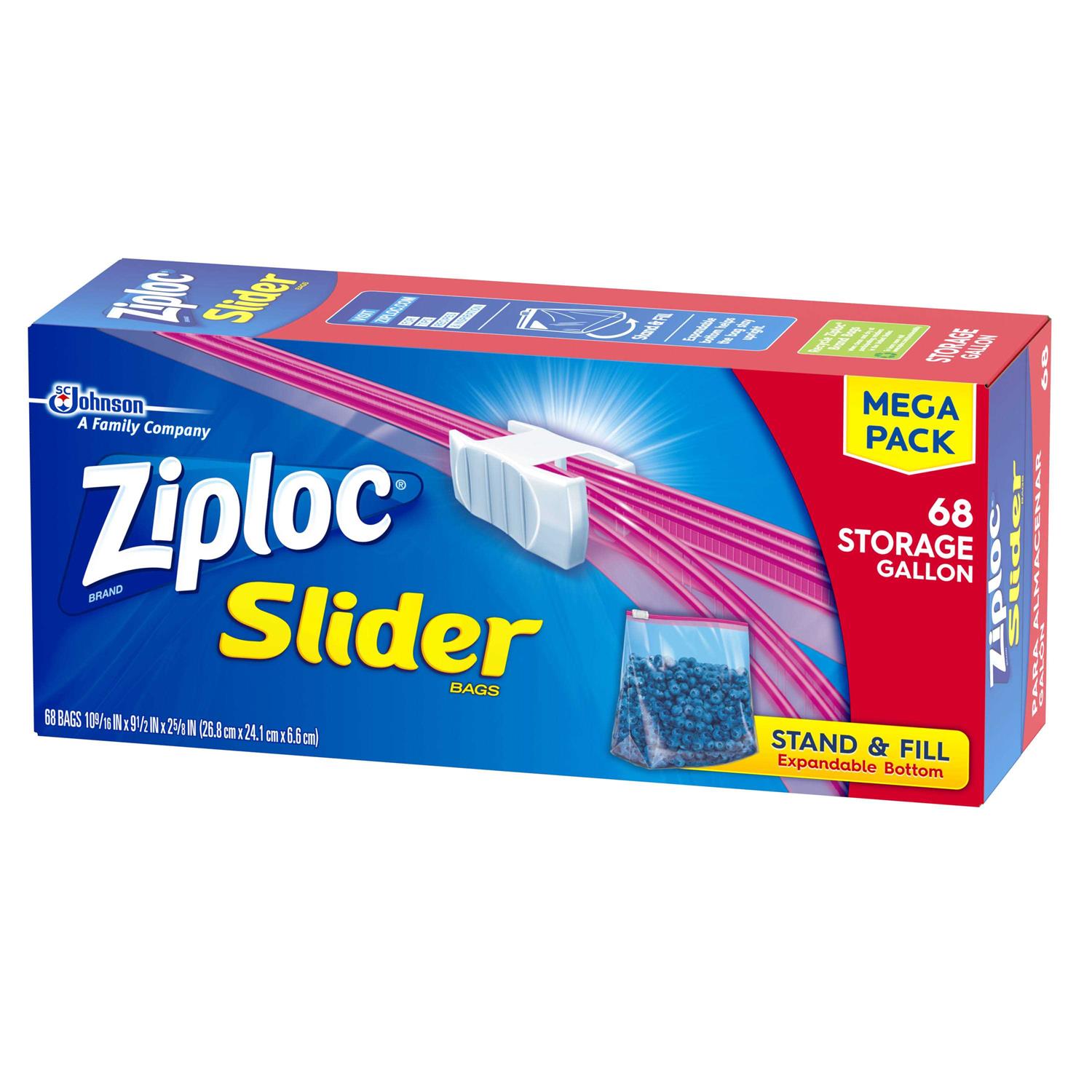 Ziploc Slider Storage Bags