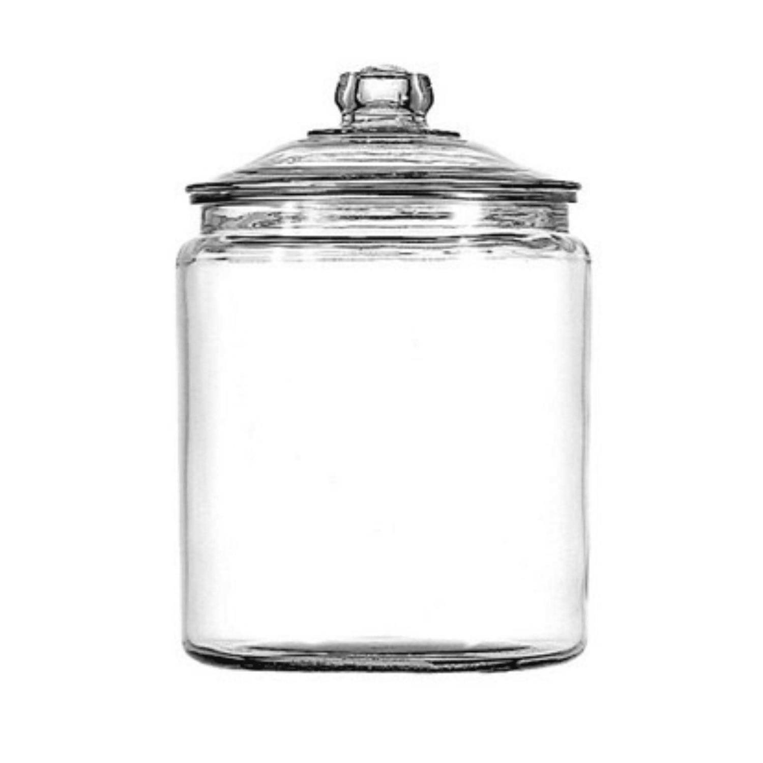 Anchor Hocking 1/2 Gallon Heritage Hill Glass Jar with Cover