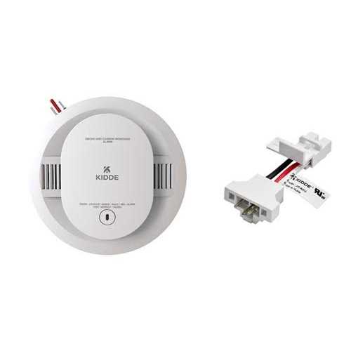Kidde 900-CUAR-V Hardwired Combination Carbon Monoxide & Smoke Detector with Voice Alarm