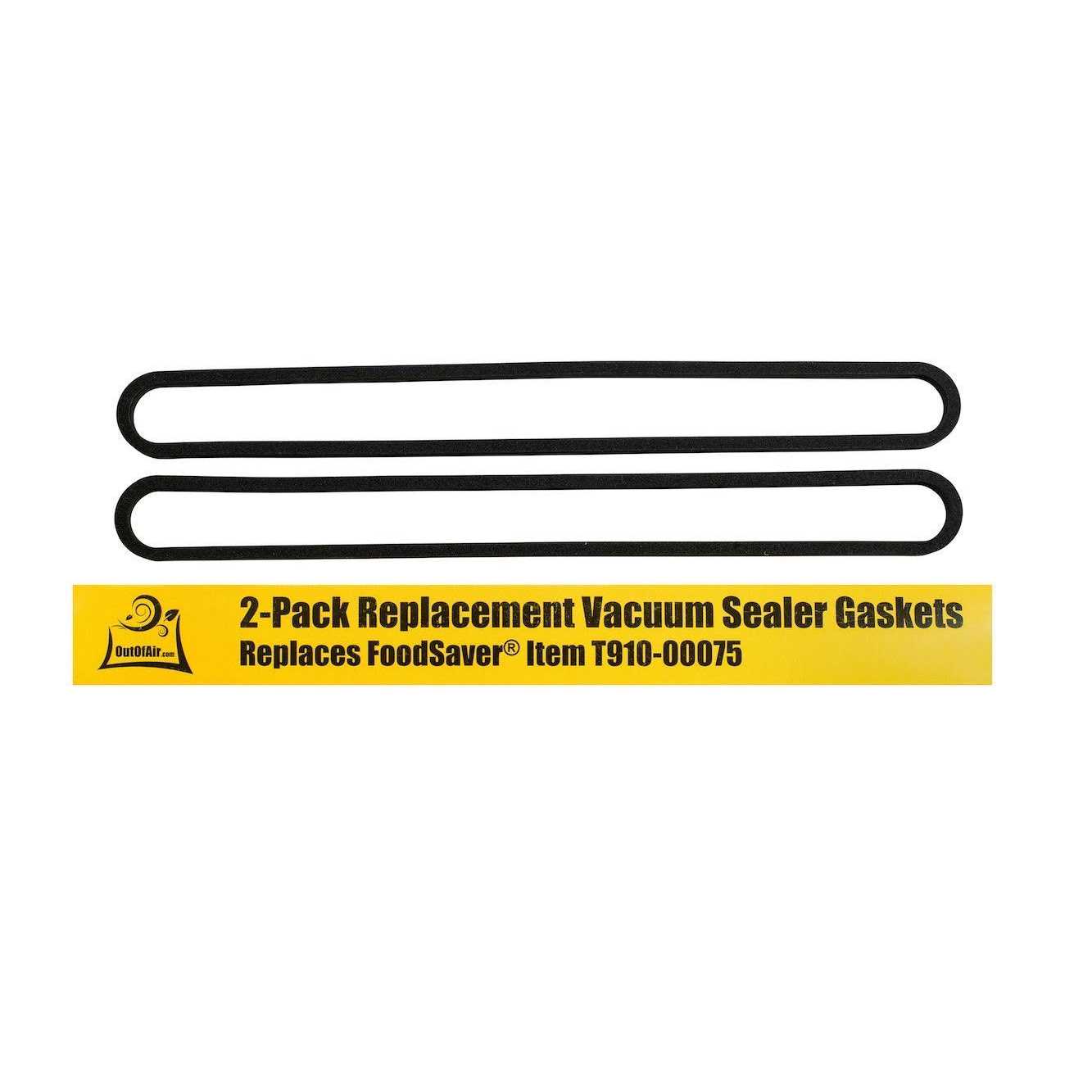 Upper and Lower Gasket Replacements for FoodSaver Fits V2200