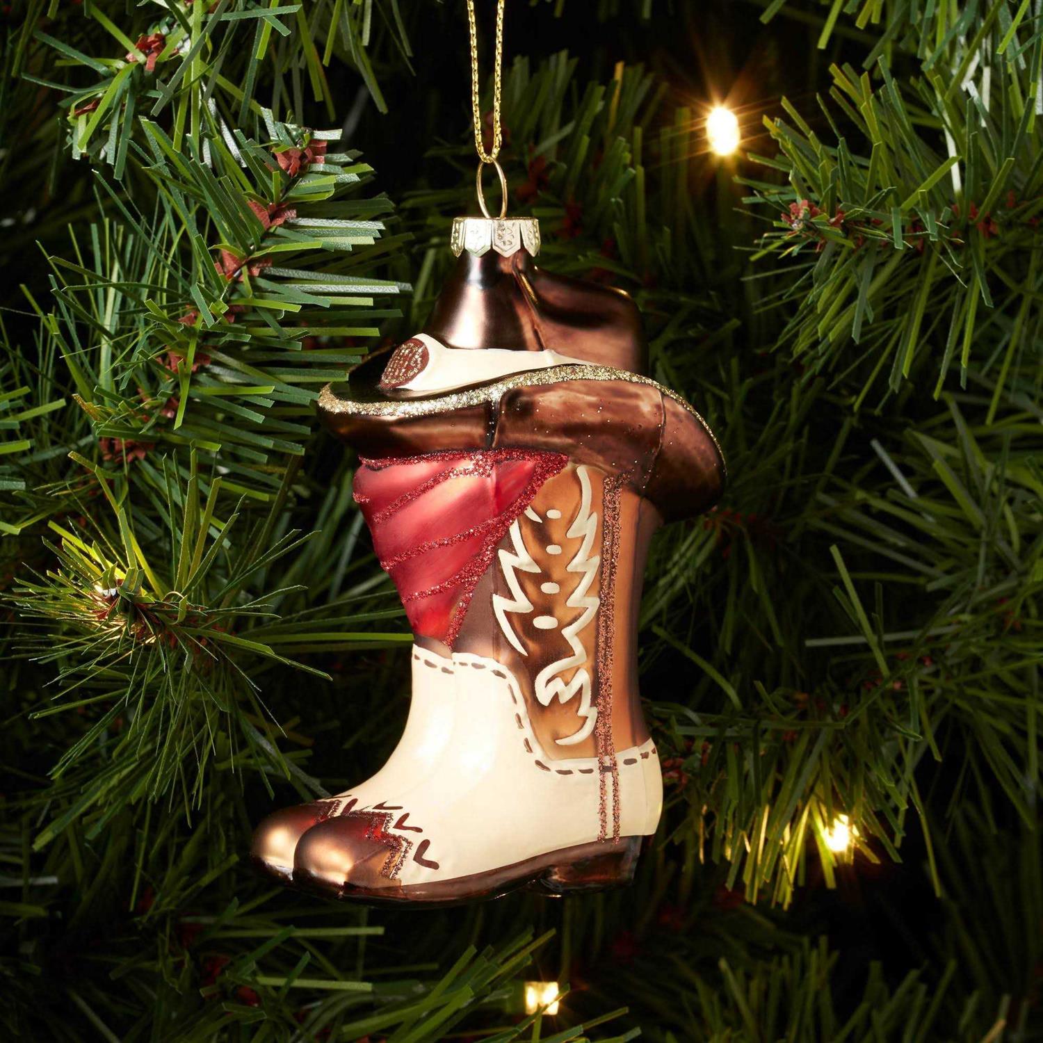 Wondershop Fabric Mushroom Christmas Tree Ornament Tan