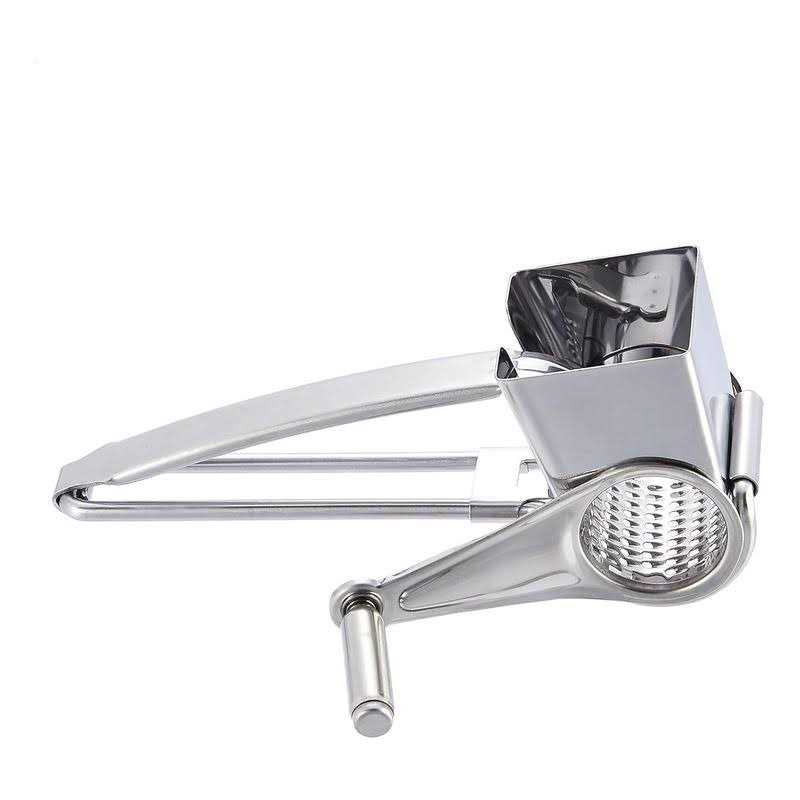 AmazonCommercial Stainless Steel Rotary Cheese Grater