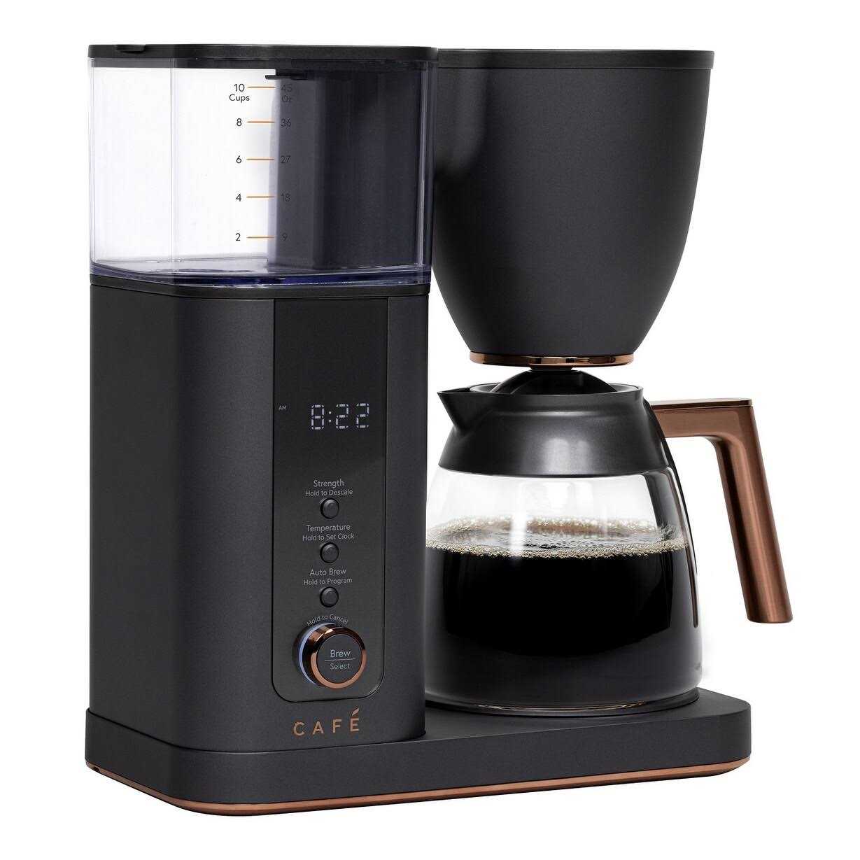 Cafe Specialty Drip Coffee Maker with Glass Carafe
