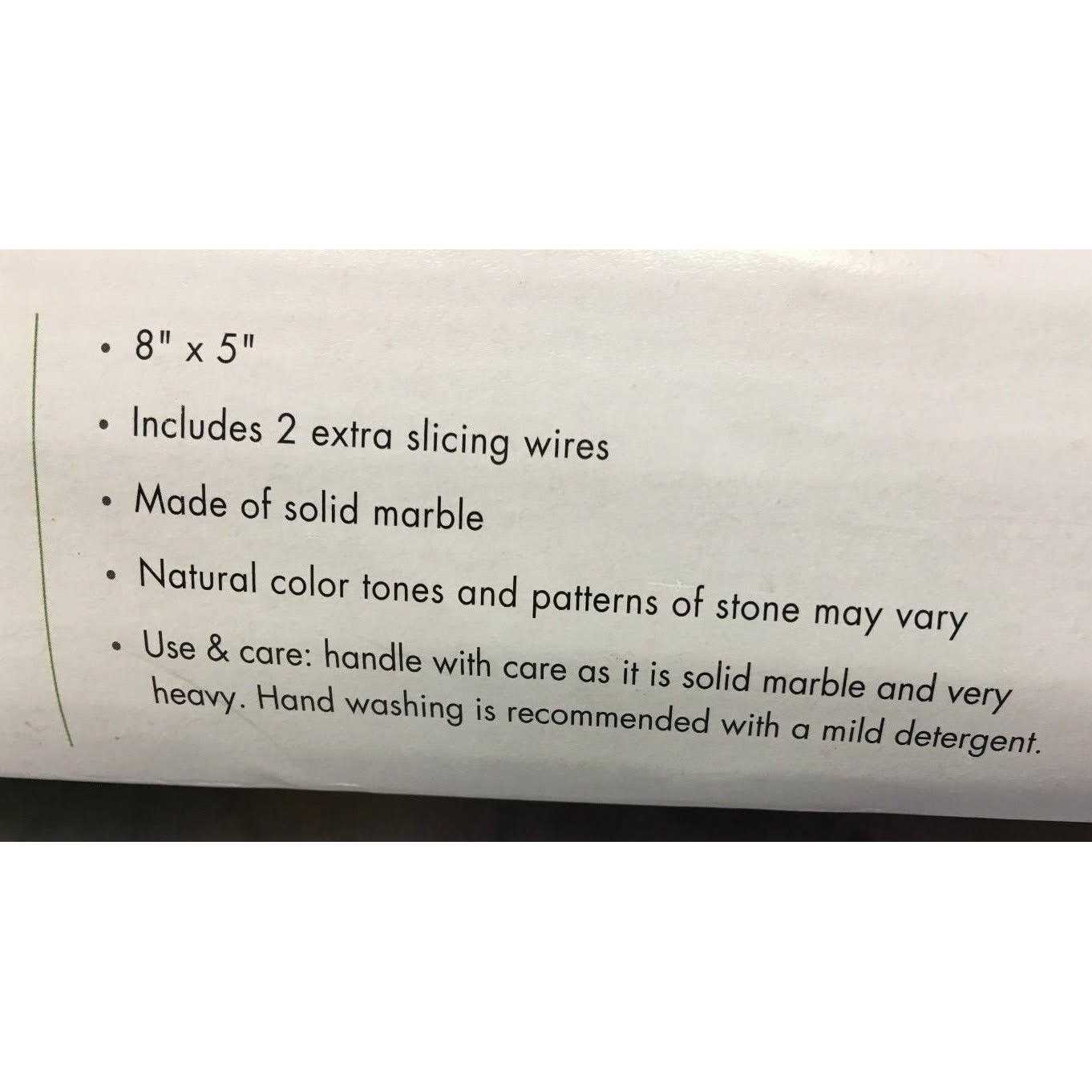 Fox Run Marble Cheese Slicer