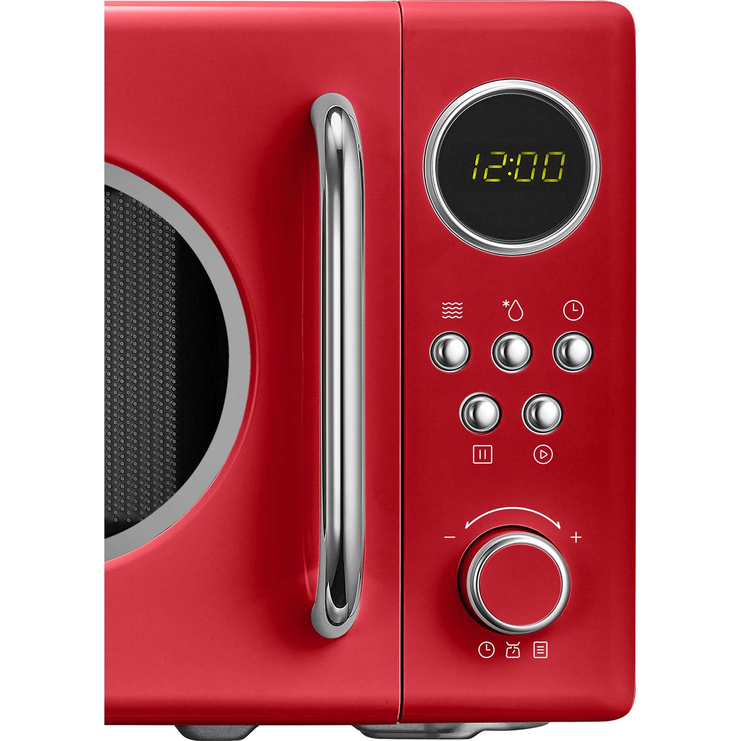 Insignia 0.7 Cu. Ft. Retro Compact Microwave