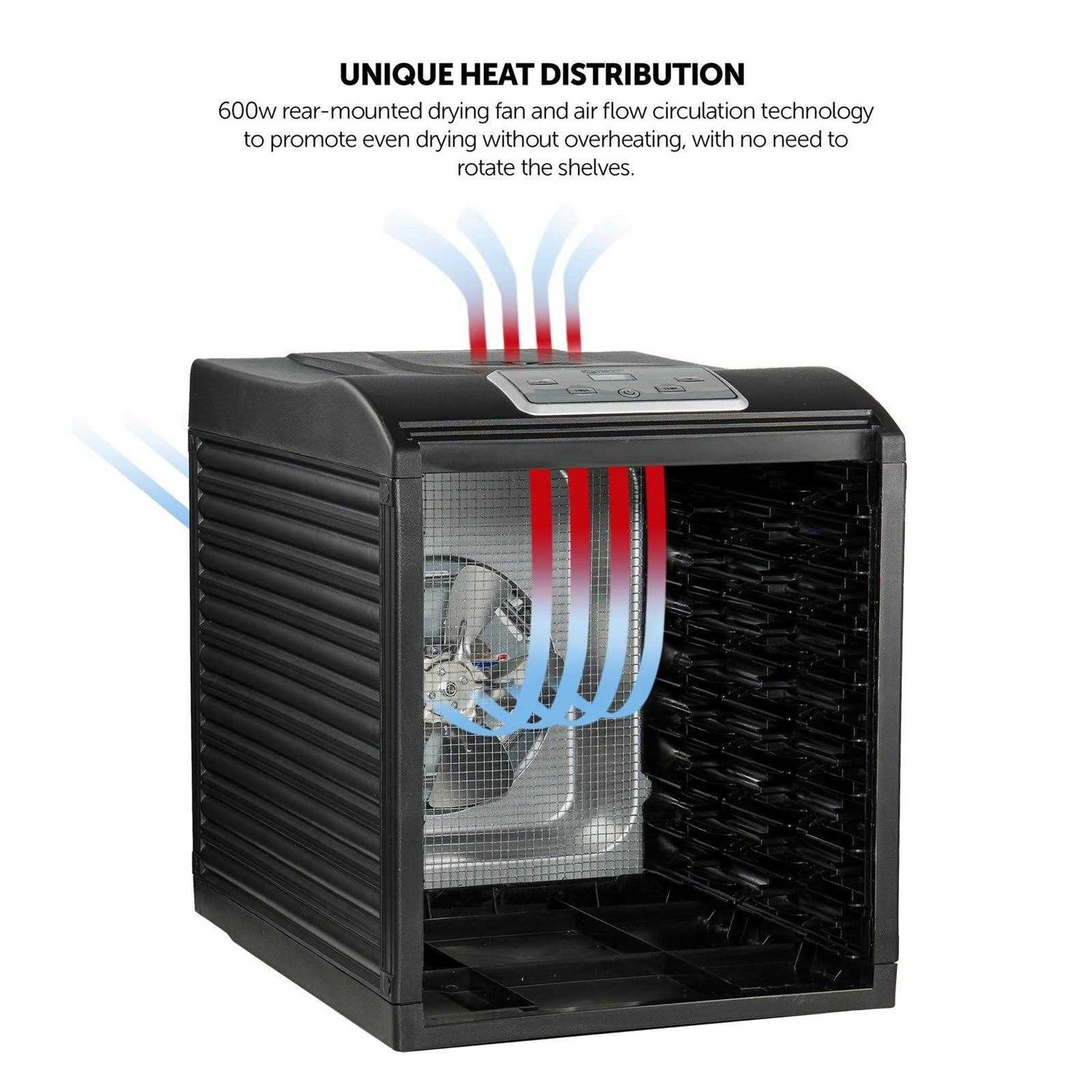 Magic Mill Food Dehydrator Machine Digital Adjustable Timer