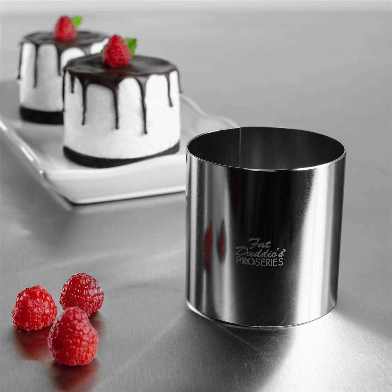 Fat Daddio’s Stainless Steel Round Cake Pastry Ring