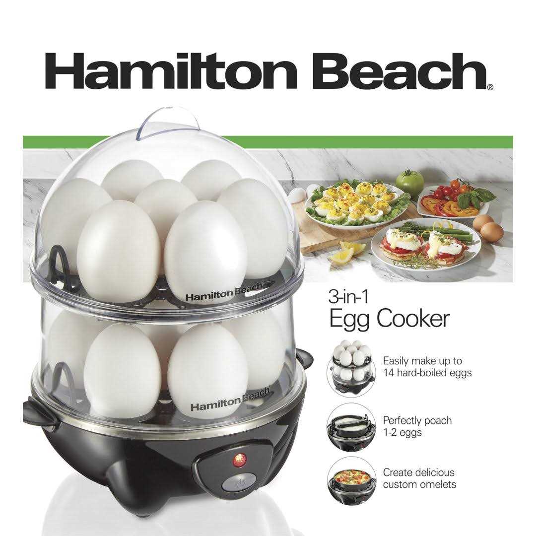 Hamilton Beach 3-in-1 Egg Cooker