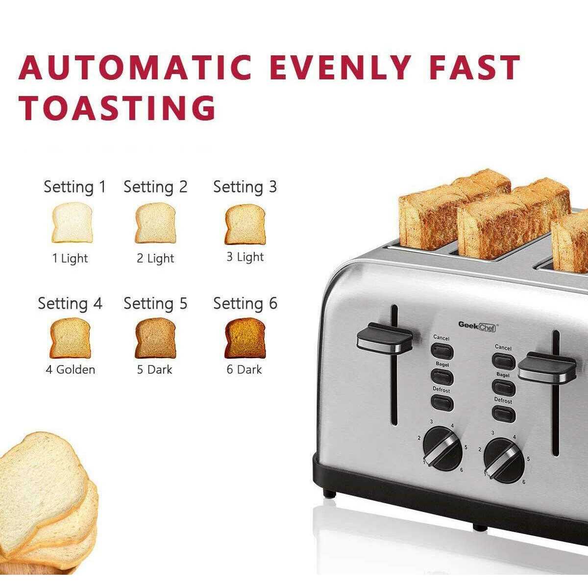 Cuisinart 4 Slice Custom Select Toaster
