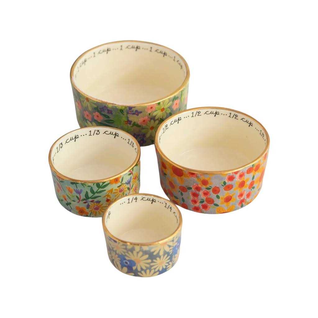 Natural Life Ceramic Nesting Measuring Cups