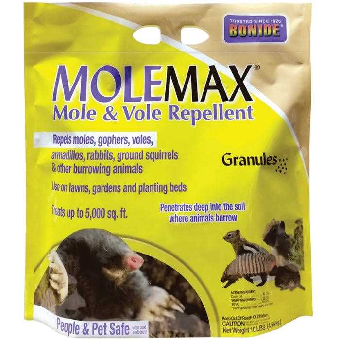 Bonide MoleMax Mole & Vole Repellent Granules