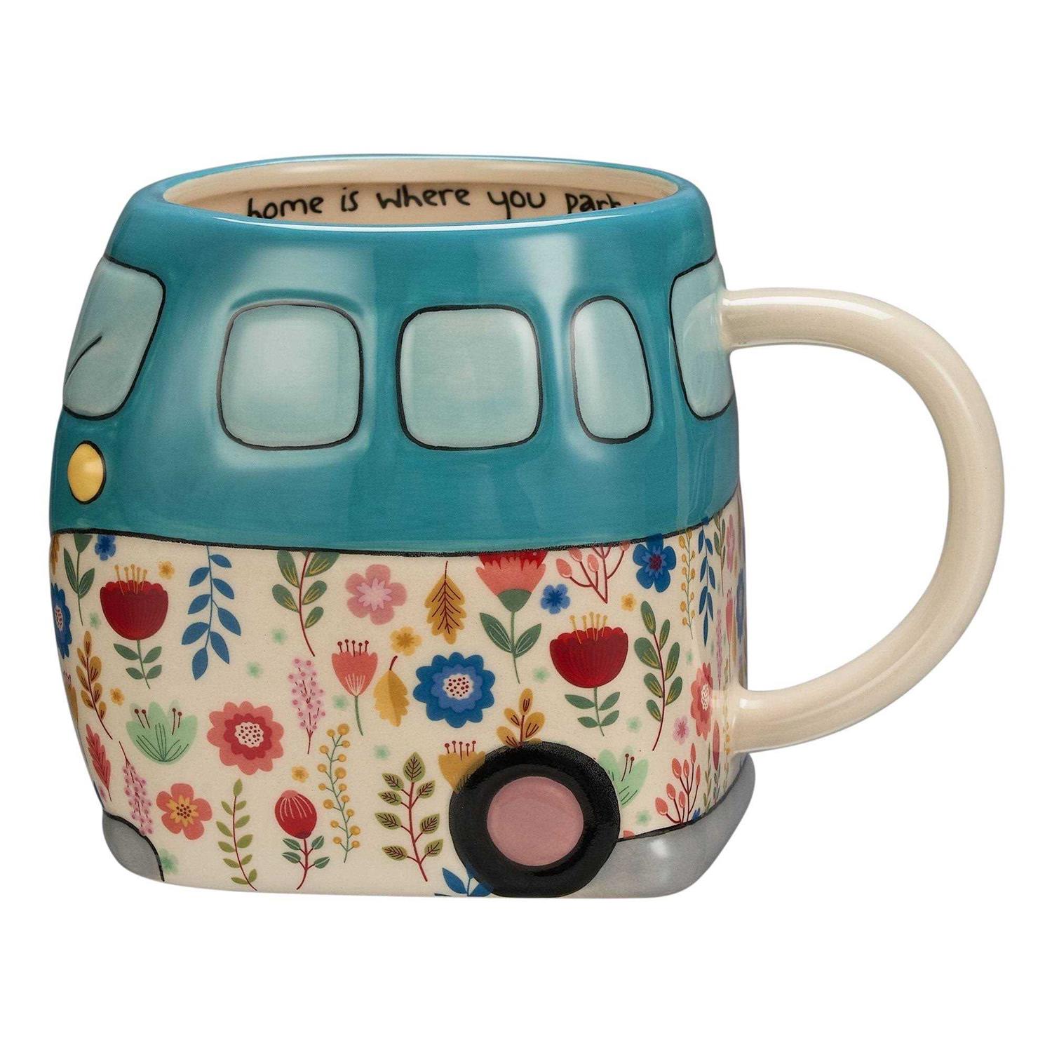 Mainstays Vintage Camper Sculpted Mug