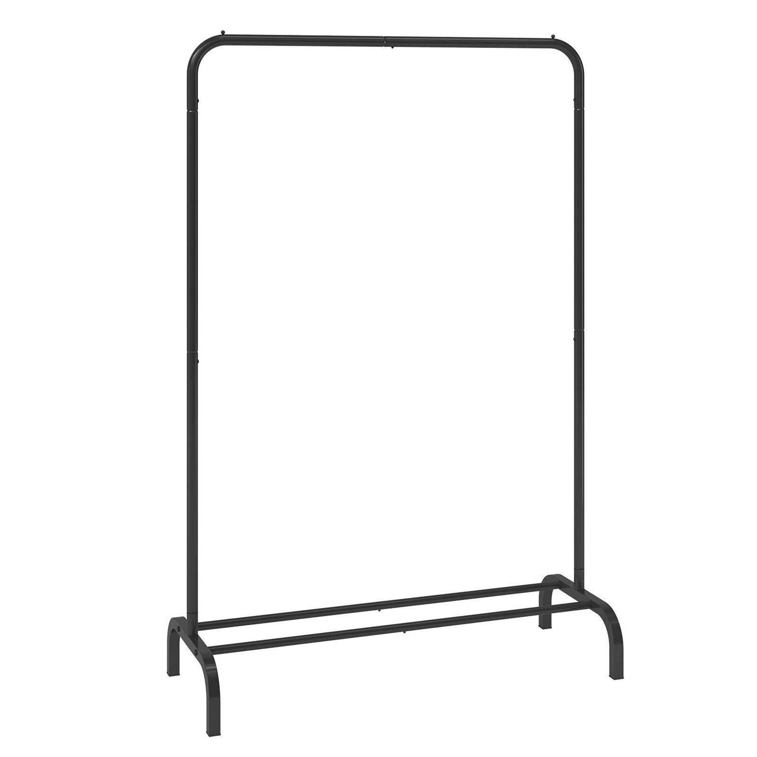 VEVOR Clothes Rack, Heavy Duty Clothing Garment Rack with Hanging Rod and Bottom Storage Area