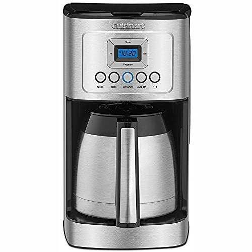 Cuisinart DCC-3400 12-Cup Programmable Thermal Coffeemaker and Grinder Bundle