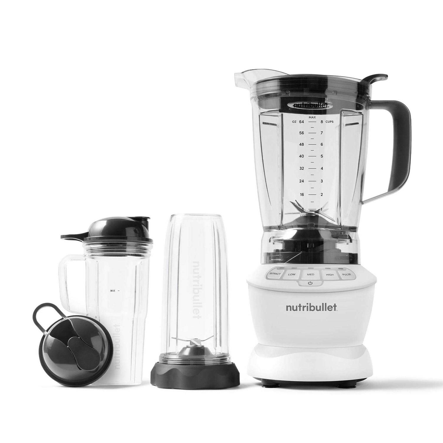 nutribullet Blender Full Size Combo 1200 Watt 640z NBF20500AW