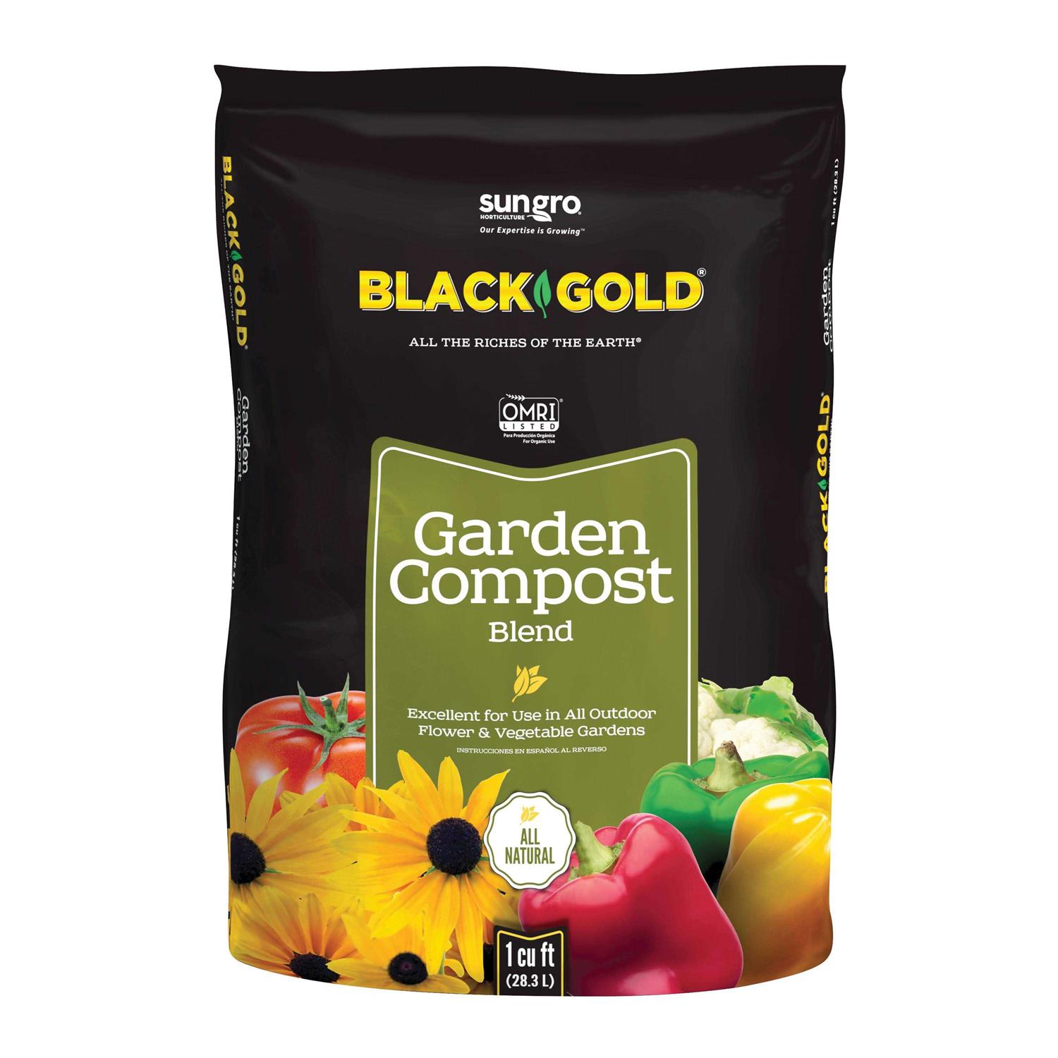 Black Gold Organic Garden Compost Blend