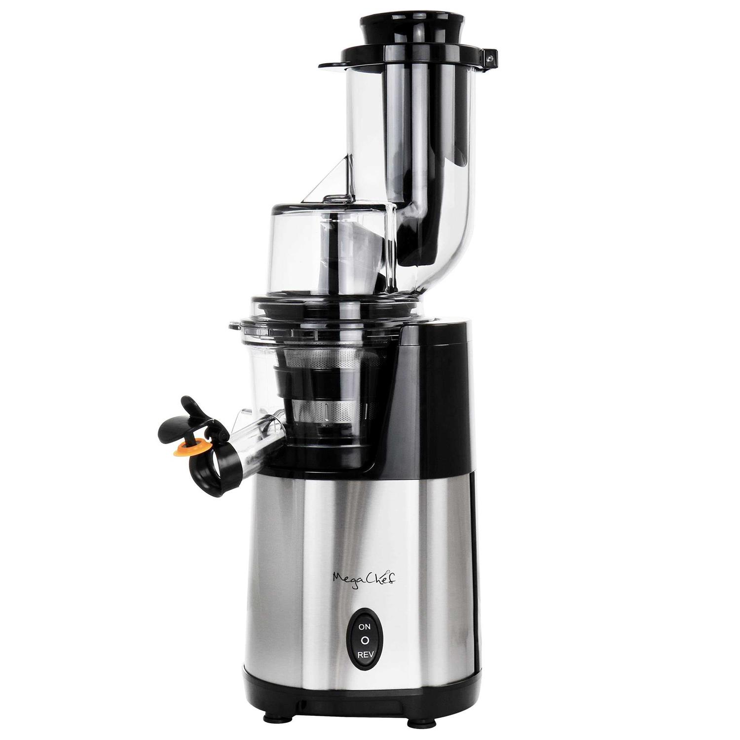 MegaChef Pro Stainless Steel Slow Juicer