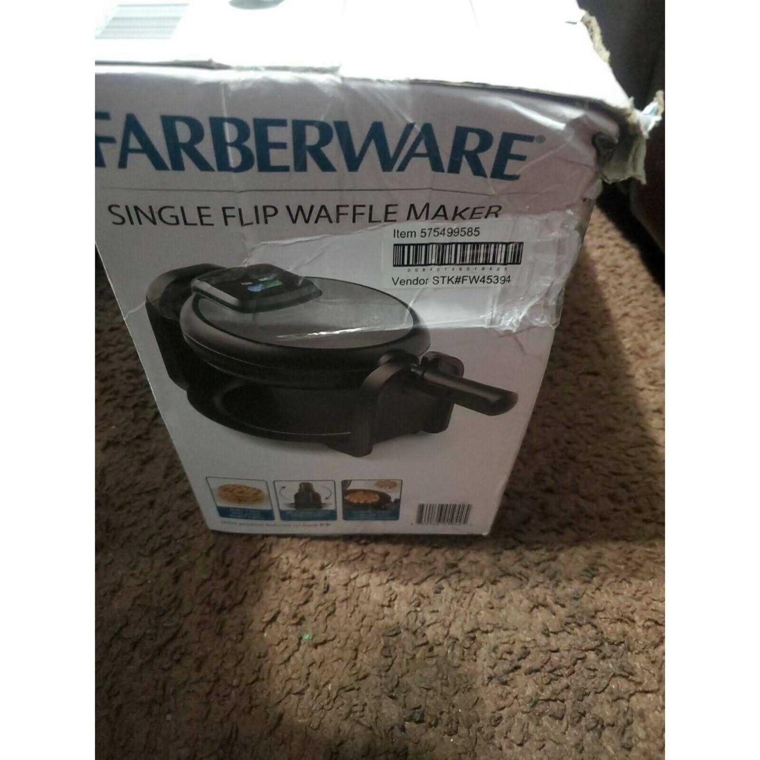 Farberware Single Flip Waffle Maker
