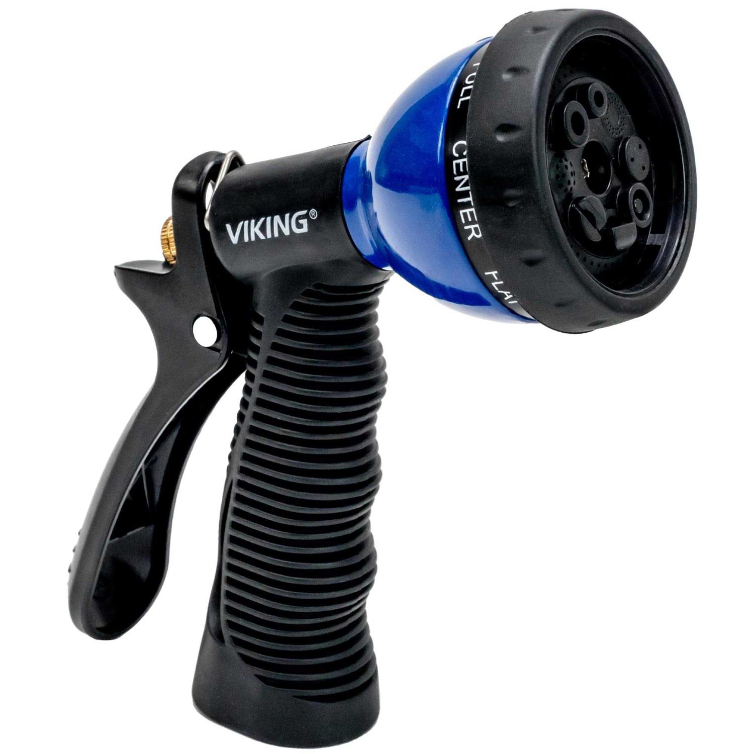 Viking Car Care Heavy Duty 8 Pattern Car Wash & Garden Spray Nozzle
