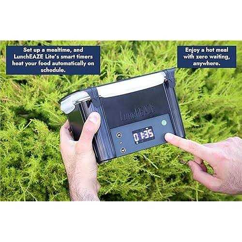 Luncheaze Lite Battery powered, cordless, automatic, self heated electric lunch box