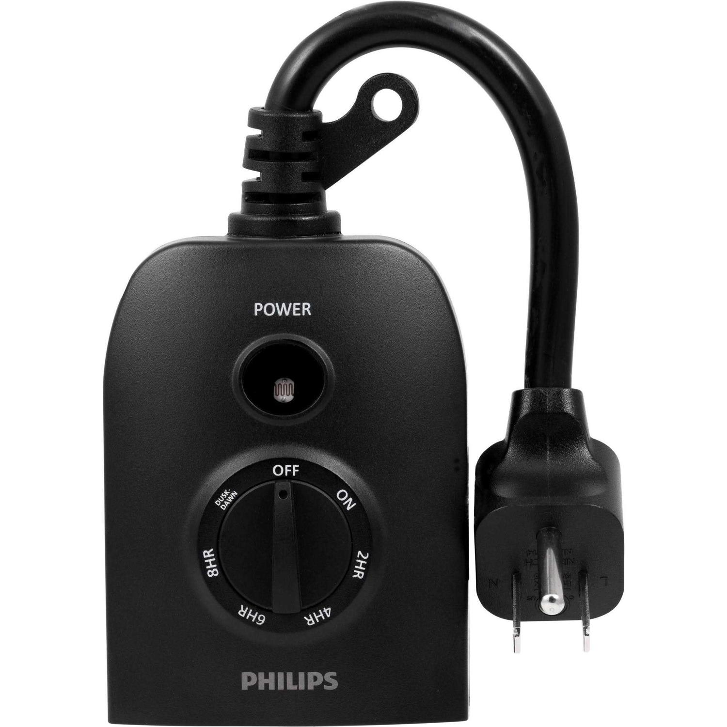 Philips Dusk to Dawn Light-Sensing Countdown Timer