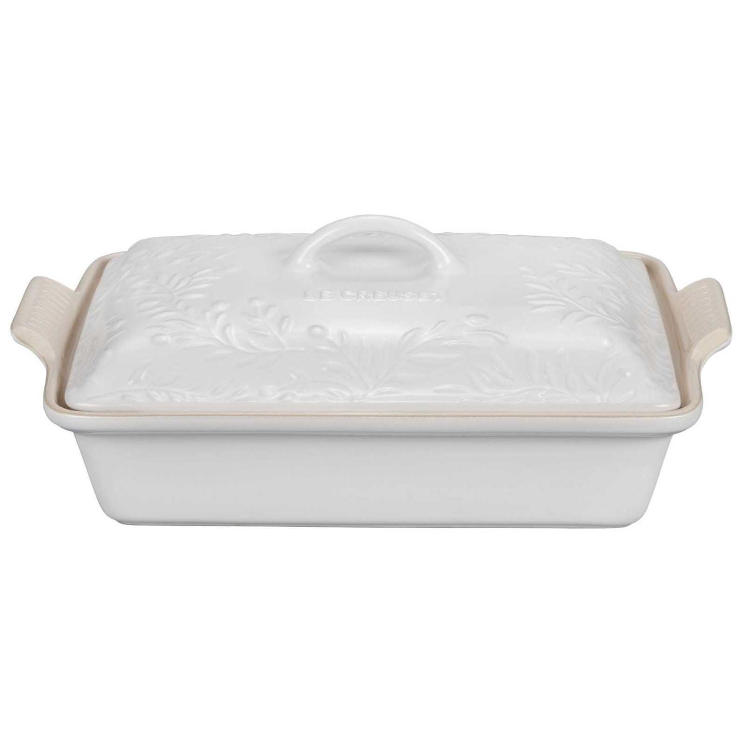 Le Creuset Olive Branch Heritage Rectangular Casserole
