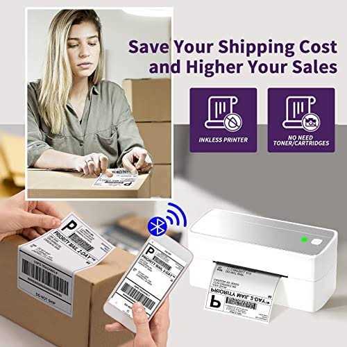 ASprink Bluetooth Thermal Shipping Label Printer
