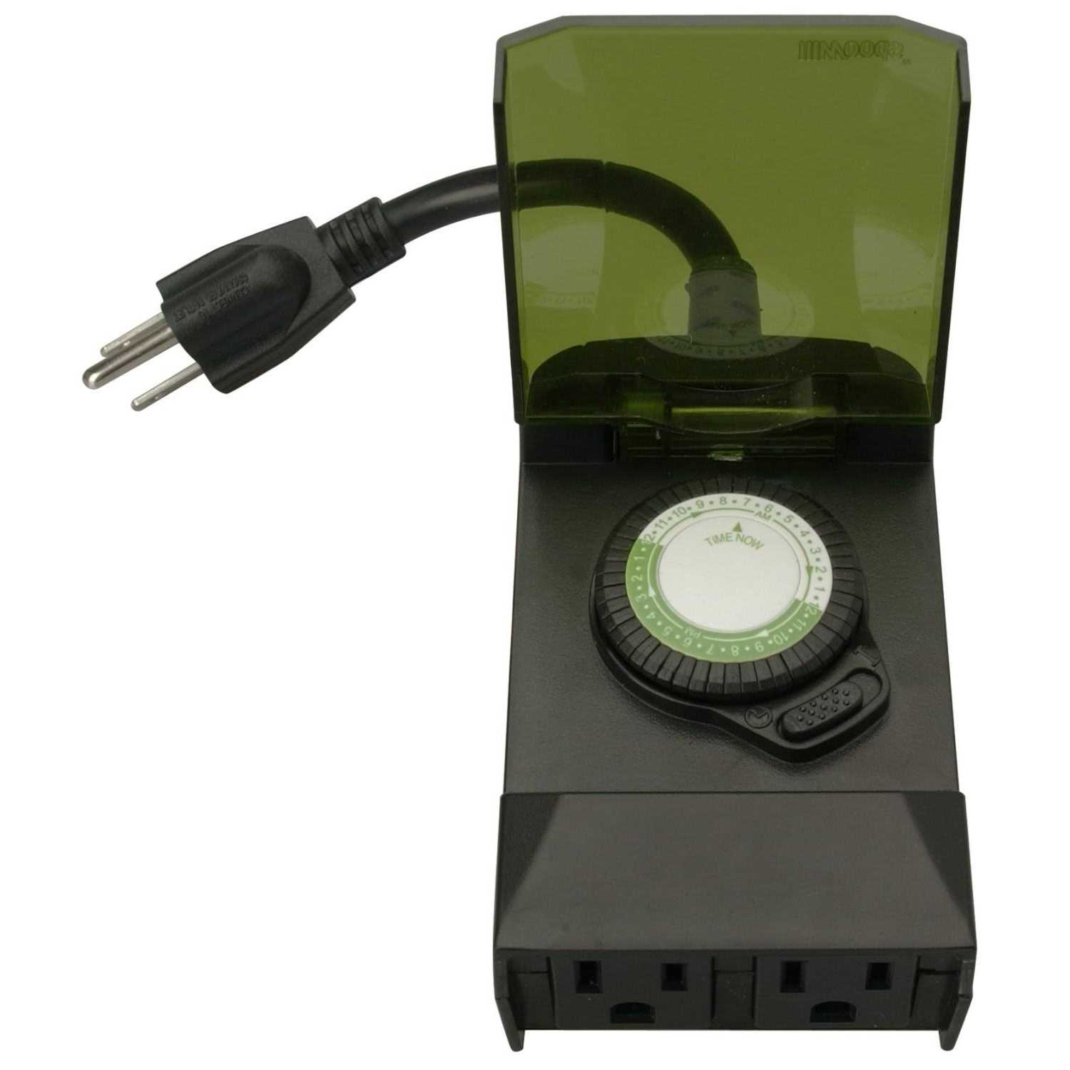 Woods Outdoor 24 Hour Mechanical Timer 50011