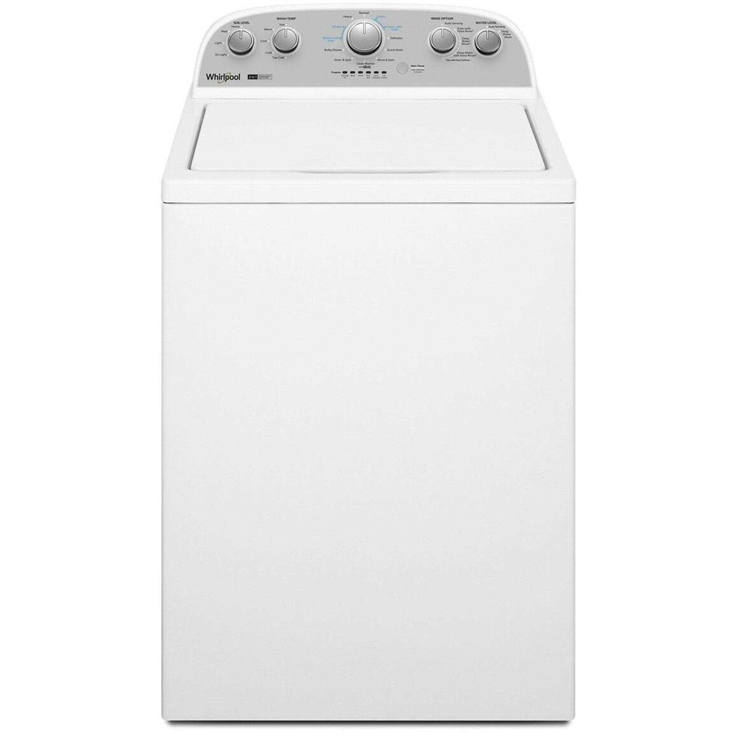 3.8-3.9 Cu. Ft. Whirlpool Top Load Washer with Removable Agitator