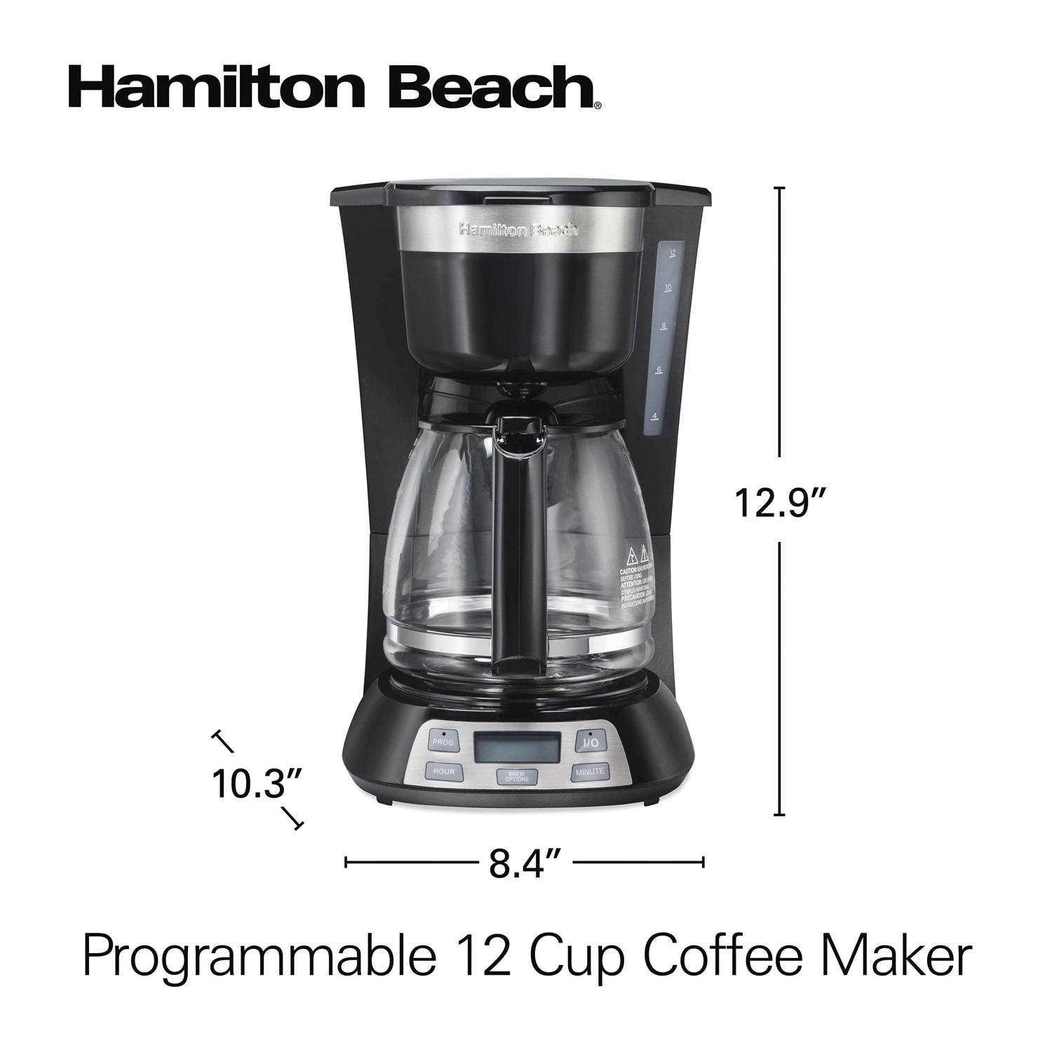 Hamilton Beach Programmable 12 Cup Coffee Maker