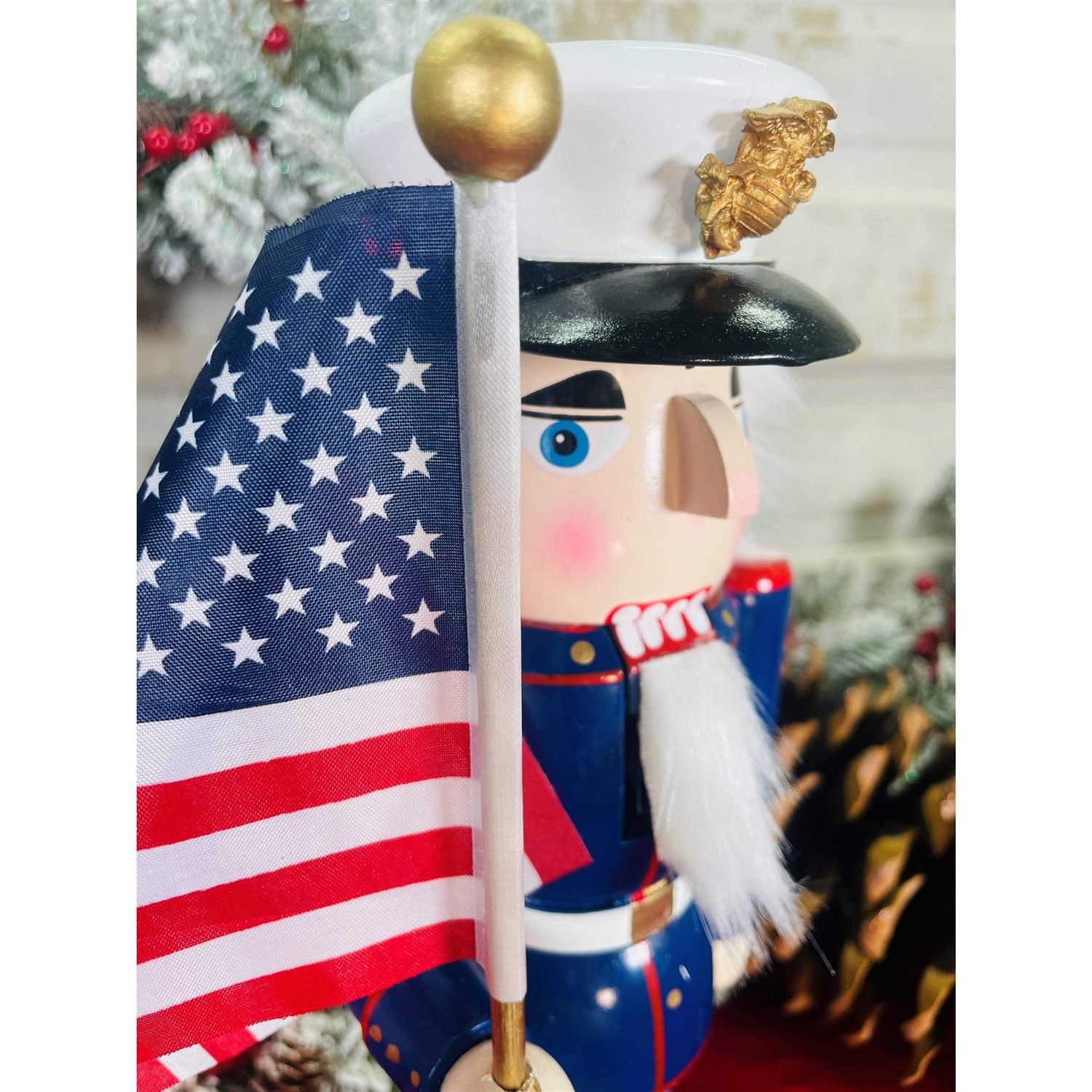 Santa’s Workshop 14 Marine Nutcracker